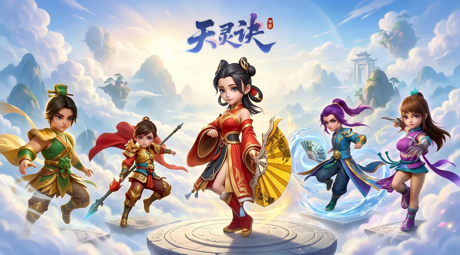 《天灵诀》9 月 29 日版本更新公告|全方位体验优化,新区【剑揽星河】开启!